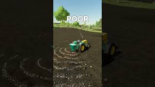 Poor vs Rich Farmer Fertilizing farmingsimulator22 fs22 [upl. by Irem483]