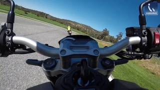 2018 Honda CB1000R on board [upl. by Odnamla]