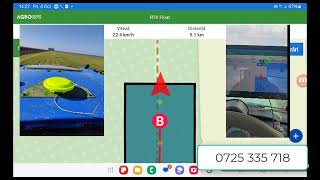 AgroGPS mod de lucru contur [upl. by Czarra97]