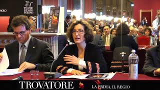 Conferenza Stampa inaugurale della Stagione 20182019 Il trovatore [upl. by Rafe]