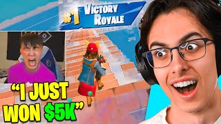 Reacting To Fortnite Players Making Their FIRST Earnings [upl. by Danzig195]