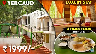 குறைந்த விலையில் YERCAUD RESORT STAY  INCLUDING 3 TIMES FOODS  YERCAUD STAY  YERCAUD BUDGET STAY [upl. by Uahc]