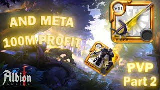 BLOODLETTER AND META 100M PROFIT  PART 2  84 Kill  Mist PVP  Albion Online [upl. by Froma422]