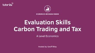 Evaluating Carbon Trading amp Carbon Taxation I A Level and IB Economics [upl. by Olav]