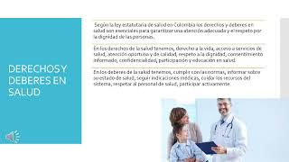 LINEAMIENTOS EN SALUD PUBLICA AUDIO [upl. by Selokcin403]