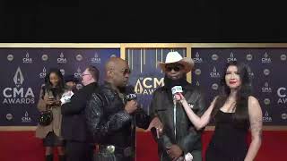 CMA Awards 2024 Blanco Brown on trap and country and music combining multiple genres [upl. by Aramoiz245]