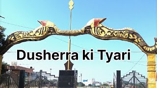 Dussehra ki tyari🥹🥹🥹faridabad famous mela  aman chindaliya [upl. by Ahpla]