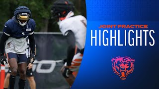 Bears and Bengals joint practice highlights  Chicago Bears [upl. by Selemas652]