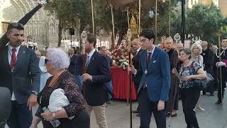 Comienza la Procesión del Corpus en Barcelona 19 de Junio 2022 [upl. by Jock]