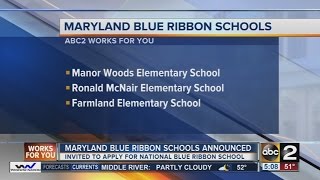 Marylands newest Blue Ribbon schools have been announced [upl. by Hsirk304]