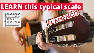 How to Play Essential Spanish Guitar amp Flamenco Scale  E Phrygian  LEARN this FIRST ✔️ [upl. by Anuahs]