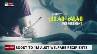 Welfare payment boost on the way for about a million Australians [upl. by Ozneral]