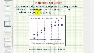 Ex Determine if a Sequence in the Form bnacdnaf is Bounded Monotonicand Convergent [upl. by Anicnarf717]