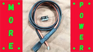 Stryker 955655 power cord upgrade A must watch to get more power from your CB without tuning [upl. by Annaeed]