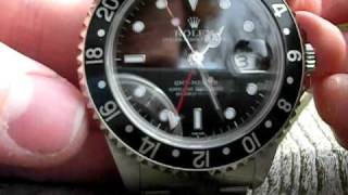 Rolex GMT Master 16700 Black Bezel [upl. by Kcirdnekel716]