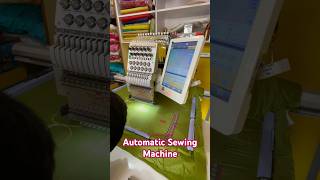 Automatic Sewing Embroidery Machine urbanrestorer sewing embroidery ladies stiching tailor [upl. by Oironoh]