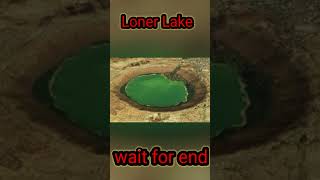 The Crater Lake of Lonar  India From Above  हिन्दी  Fact by mohin shorts short [upl. by Lory]