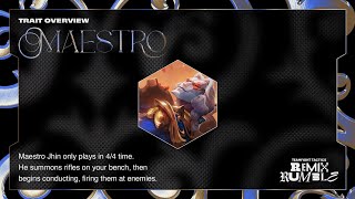 TFT Set 10 Maestro Jhin Music Track 2 [upl. by Spieler]