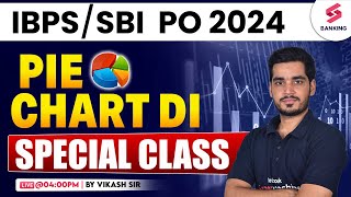 IBPS PO amp SBI PO 2024  Qunat For Bank Exam 2024  Pie Chart Special Class Maths By Vikas Sir [upl. by Nowad]