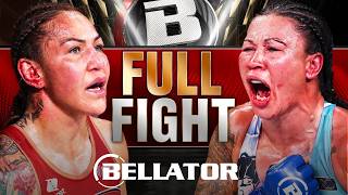 EPIC Featherweight Title Decider  Cris Cyborg v Arlene Blencowe  Full Fight  Bellator 279 [upl. by Oilla]