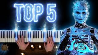 Hellraiser Themes  Top 5 Piano Version 30 Day Halloween Challenge🎃 [upl. by Eidurt]