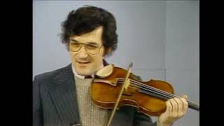 Pinchas Zukerman teaches Spiccato sound production and more [upl. by Ajile]