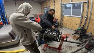 Building A LS Engine For A Chevy SS Pt2 [upl. by Arabella843]