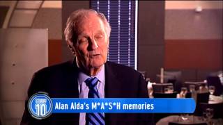 Alan Aldas MASH Memories  Studio 10 [upl. by Esbenshade336]