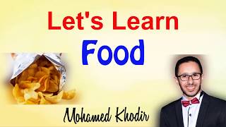 Lets Learn Food  Chips  Speech Language Therapy at Home  First Words [upl. by Mallissa527]