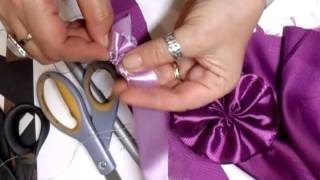 Shabby Chic Flower Tutorial  jennings644 [upl. by Jet]