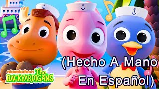 Los Nuevos Backyardigans  Canción quotSomos Náufragosquot  Fragmento Hecho A Mano En Español No Oficial [upl. by Carroll732]