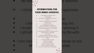 🌟 Affirmations for SelfLove amp Confidence selflove confidence positivevibes spirituality [upl. by Dasya]