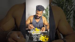 3000 calories full day of eating homemade prabinjb weightgainfoods weightgainbulkingpostworko [upl. by On]