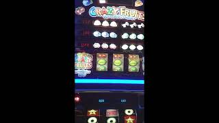 Crazy Fruits  10p arcade slot machine [upl. by Ellak]