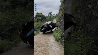 दीवार पर चलाई car 🚗😱 shorts youtubeshorts shortsfeed [upl. by Anilyx]