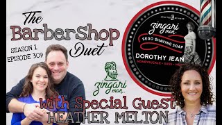 The Barbershop Duet  Dorothy Jean Shave Soap by Zingari Man  Unboxing and Review [upl. by Alicia799]