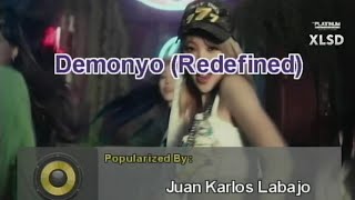 DEMONYO  juan karlos  Karaoke Version  Platinum Piano XL SD [upl. by Medrek]