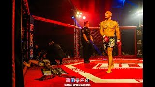 KIMPTON FAGE TKO OF BLAYKE MARTIN AT BAYOU FIGHTING CHAMPIONSHIP BY COMBAT SPORTS COVERAGE [upl. by Dib]