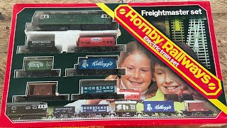 VINTAGE HORNBY R682 FREIGHTMASTER TRAIN SET [upl. by Ylrevaw187]