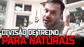 MELHOR DIVISÃO DE TREINO PARA ATLETAS NATURAIS [upl. by Linneman]