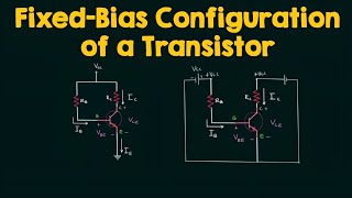 fixed bias configuration [upl. by Atekehs685]