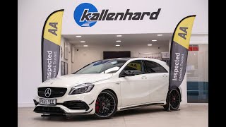 MERCEDESBENZ ACLASS 20 AMG A 45 4MATIC PREMIUM 5d 375 BHP AT KALLENHARD [upl. by Eidahs]