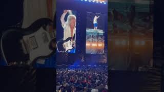 Angus Young solo guitar performance [upl. by Skcirdnek]