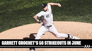 Garrett Crochets 56 Strikeouts in June 2024 [upl. by Berget]