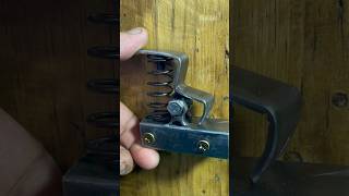 Simple idea with gate latch lock  mechanism lock  DIY  Craft metal  New design [upl. by Nnairrehs187]