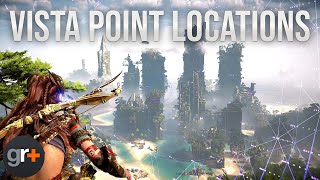 Horizon Forbidden West  Vista Points Guide [upl. by Haimes]