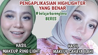 CARA PENGAPLIKASIAN HIGHLITER FINISH belajarbarenglena [upl. by Pelag]