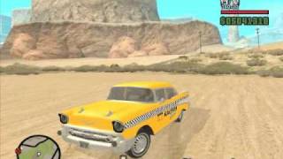 Chevrolet BelAir Taxi  GTA San Andreas de PC e Android [upl. by Aisined]