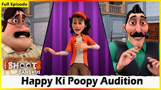 Pinaki And Happy  Bhoot Bandhus  Happy Ki Poopy Audition  Full Episode 68 [upl. by Atiuqa199]