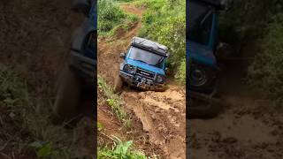 Thar VS Jimny off roading tast 🤔 shorts shortvideo youtubeshorts ytshortscar thartrending [upl. by Cozza]